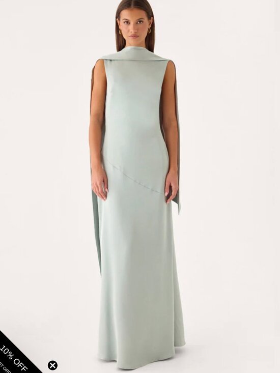 Peppermayo Dresses & Skirts - Line by Line Maxi Dress Sage